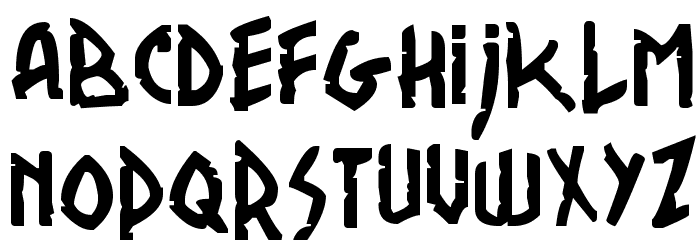 PokerHunters Font LOWERCASE
