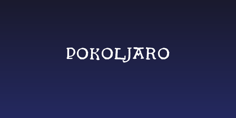 Pokoljaro Social Header