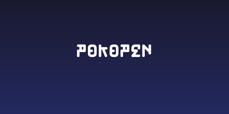 Pokopen Social Header