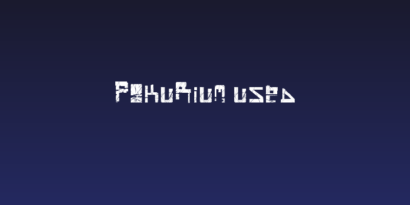Pokurium Used Social Header