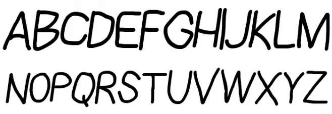 PolanStronk Bold Italic 字体 大写