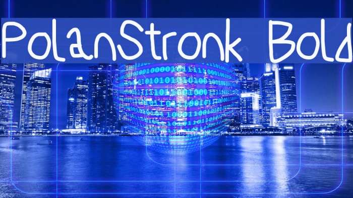 PolanStronk Bold Font examples