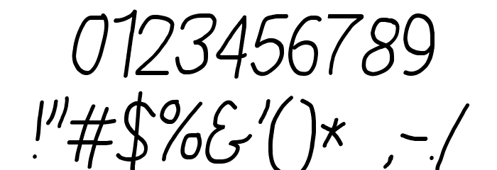 PolanStronk Italic Font OTHER CHARS
