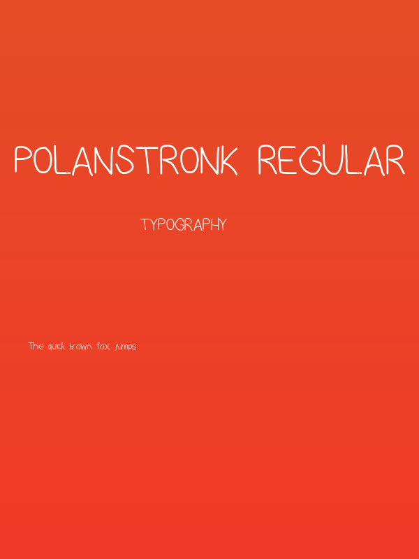 PolanStronk Regular Poster