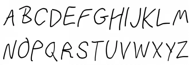 PolanWritings Narrow Italic Шрифта ВЕРХНИЙ