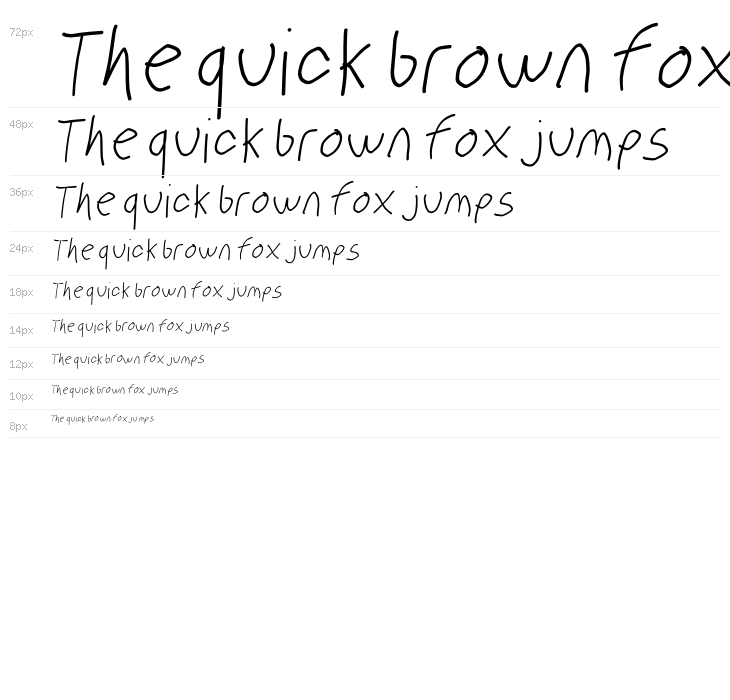 PolanWritings Narrow Italic Waterfall