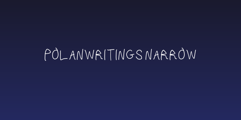 PolanWritings Narrow Social Header