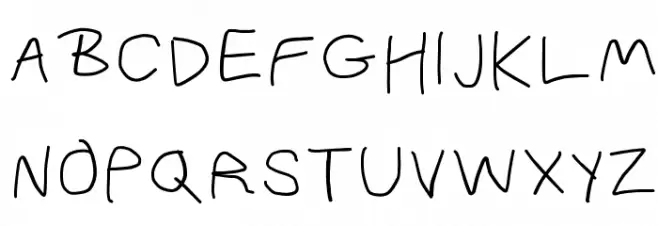 PolanWritings Wide Caratteri MAIUSCOLE