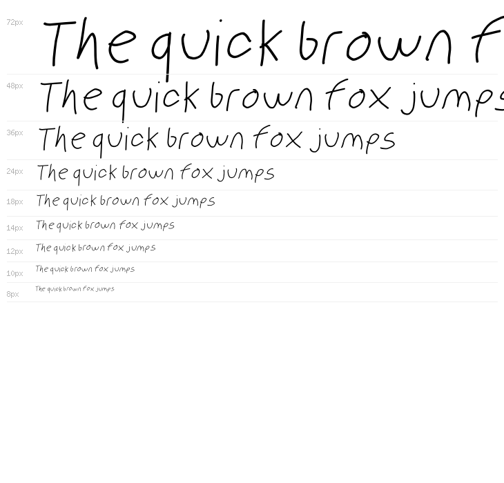 PolanWritings italic Waterfall