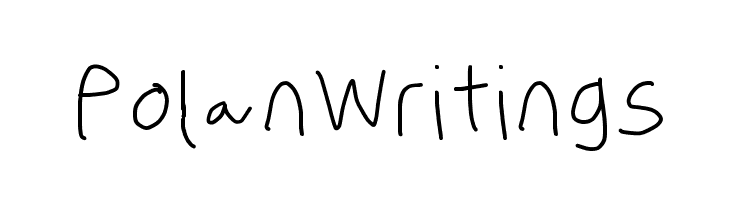 PolanWritings  フリーフォントのダウンロード