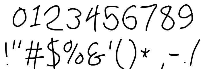 PolanWritings Font OTHER CHARS