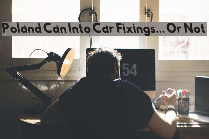 Poland Can Into Car Fixings... Or Not Font examples