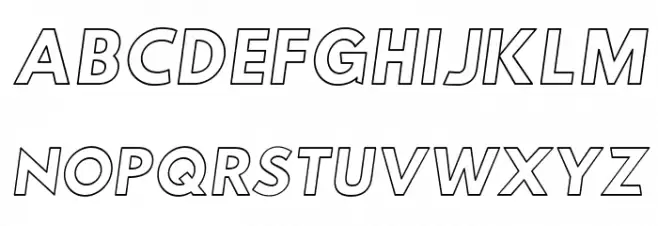 Poland Can Into Glass Makings Italic خط أحرف كبيرة