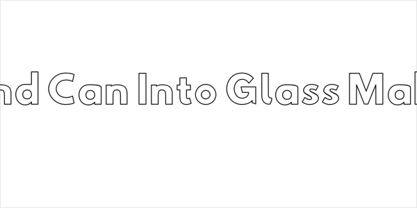 Poland Can Into Glass Makings Logo