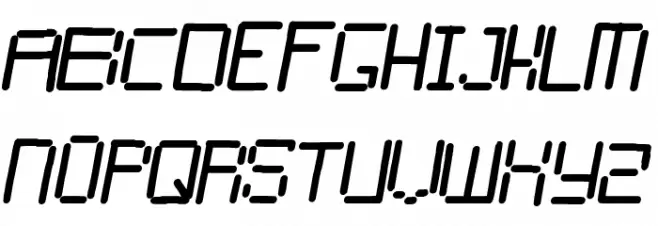 Poland canned into Future Font Litere mari