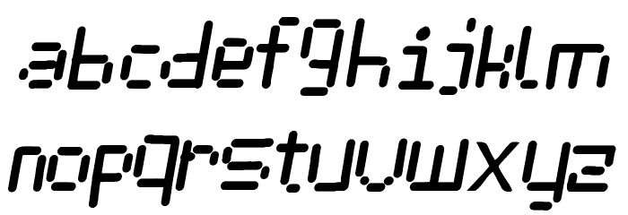 Poland canned into Future Font LOWERCASE