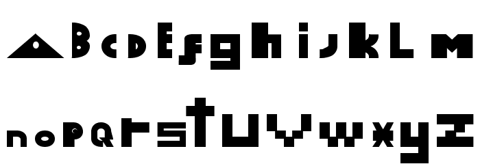 Poland canned into Money bag Font LOWERCASE