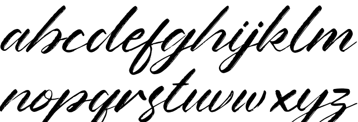 Polandia Font LOWERCASE