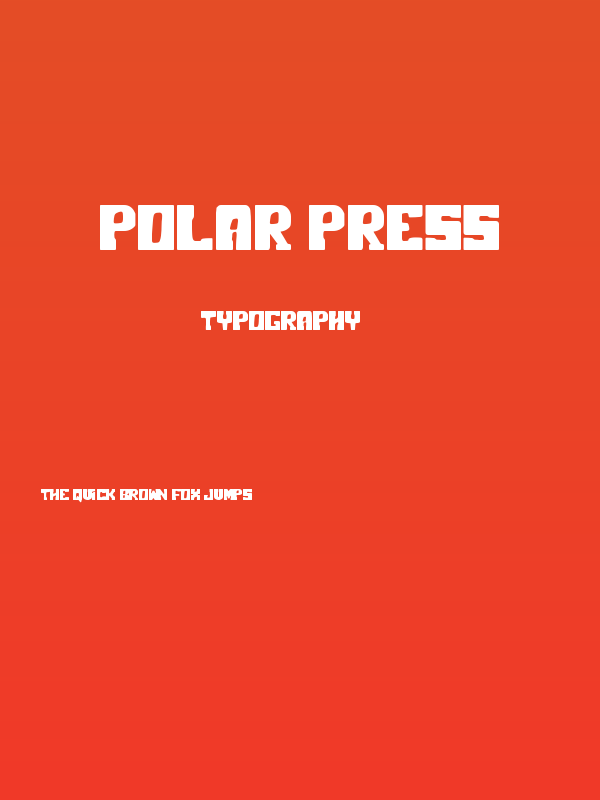 Polar Press Poster