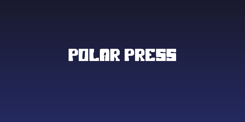 Polar Press Social Header