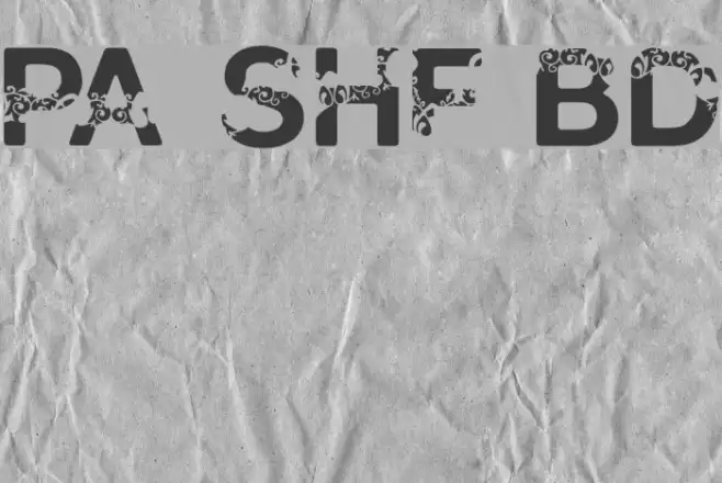 Polar Shift Bold Font examples