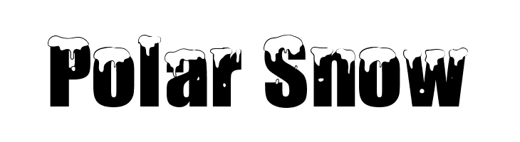 Polar Snow  baixar fontes gratis