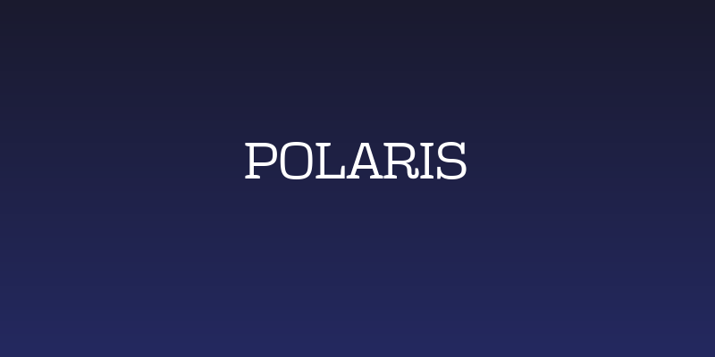 Polaris Social Header