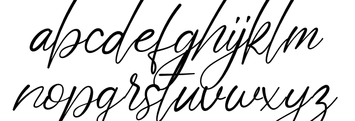 Polarise Font LOWERCASE