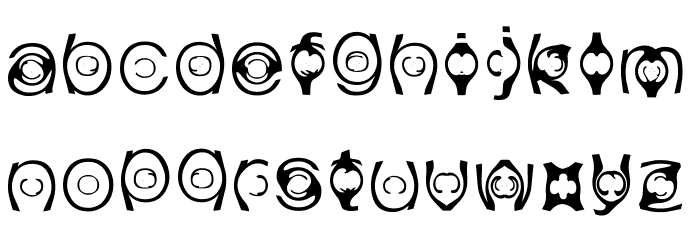 Polariva Font LOWERCASE