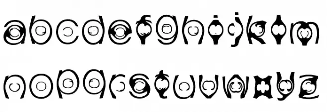 Polariva Font LOWERCASE