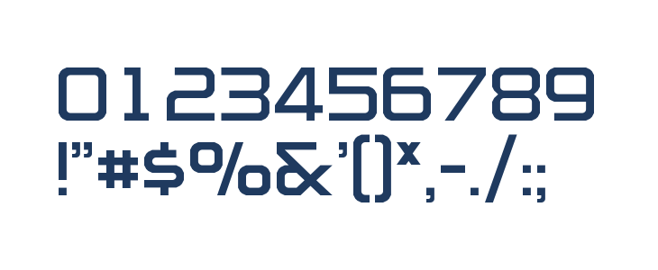 Polarix Regular Other Characters