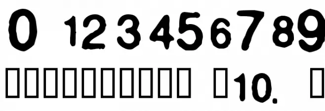 Polaroid 22 फ़ॉन्ट अन्य घर का काम