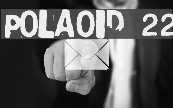 Polaroid 22 फ़ॉन्ट examples