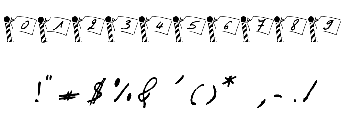 Pole Nord Font OTHER CHARS