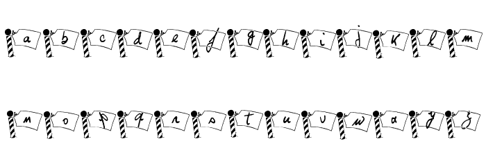 Pole Nord Font LOWERCASE