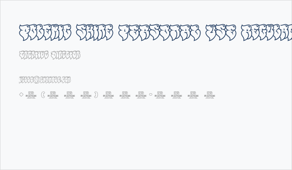 Polemic Shine PERSONAL USE Regular Business Card