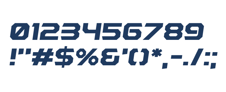 Polentical Neon Bold Italic Other Characters