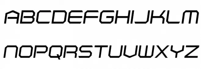 Polentical Neon Italic Шрифта ВЕРХНИЙ