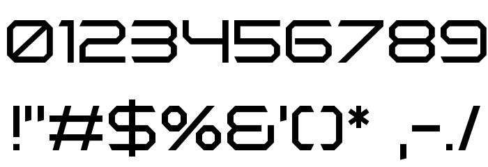 Polentical Neon Regular Font OTHER CHARS