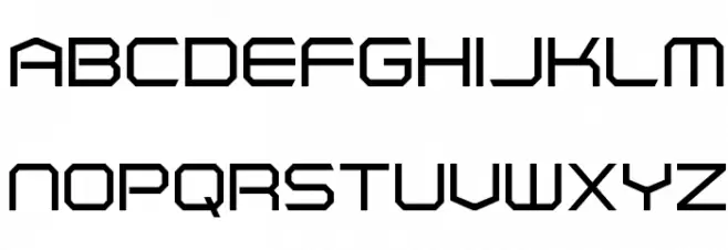 Polentical Neon Regular Шрифта ВЕРХНИЙ