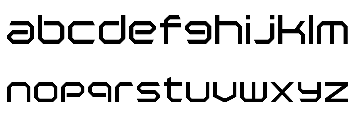 Polentical Neon Regular Font LOWERCASE