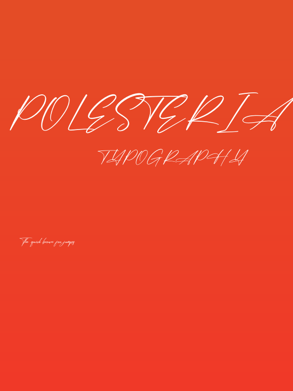 Polesteria Poster