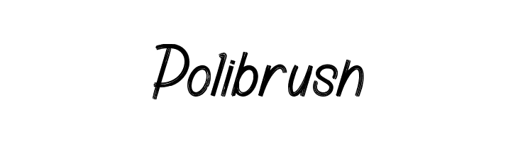 Polibrush  नि: शुल्क फ़ॉन्ट्स डाउनलोड