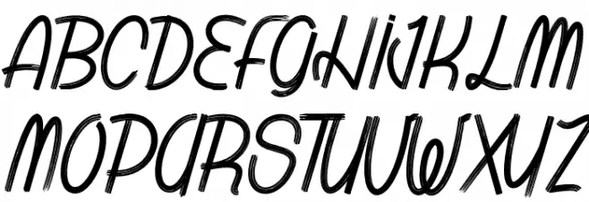 Polibrush_PersonalUseOnly Schriftart Groß