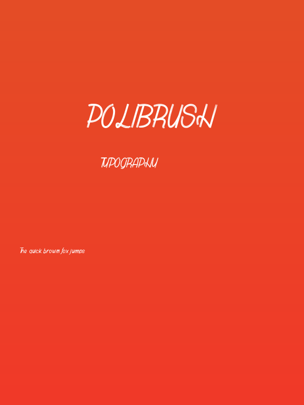 Polibrush Poster