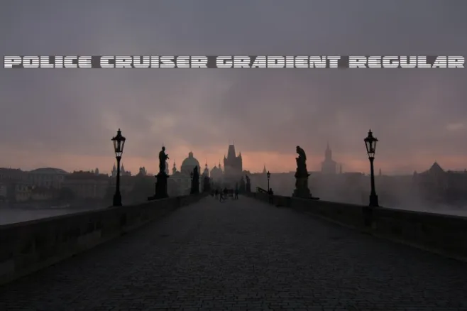Police Cruiser Gradient Regular Example 1