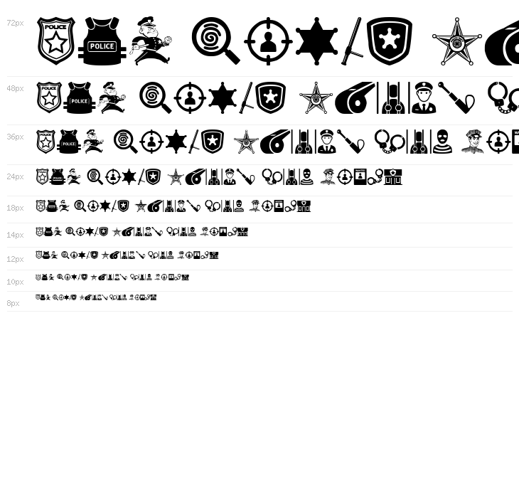 Police Department Waterfall