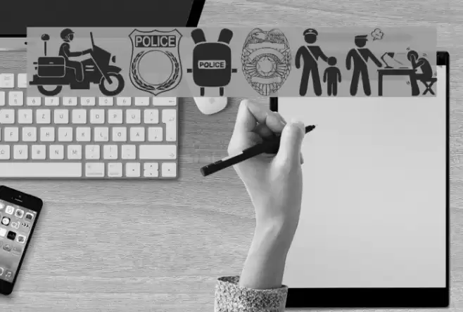 Police Font examples