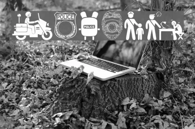 Police Font examples