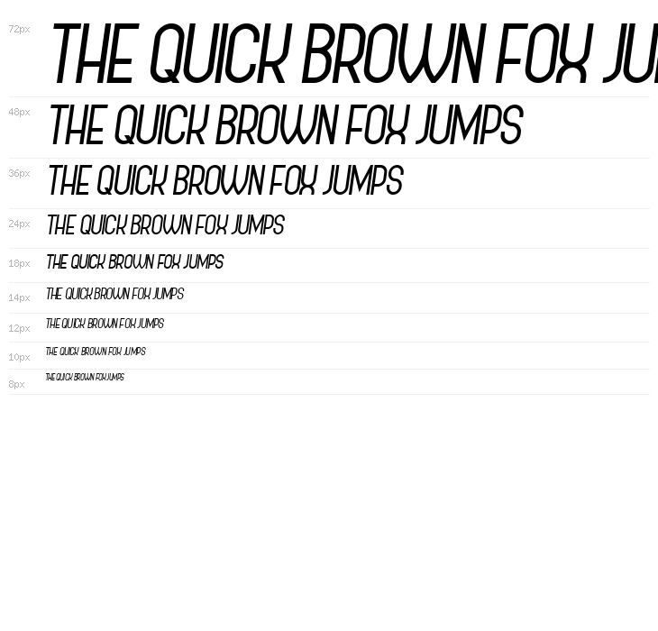 Policemen Italic Waterfall